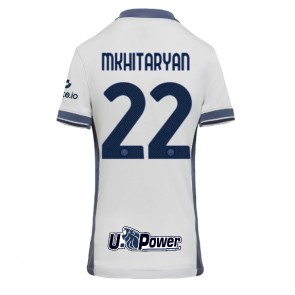 Inter Milan Henrikh Mkhitaryan #22 Bortatröja Dam 2024-25 Kortärmad